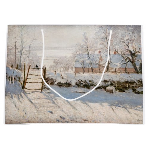 Claude Monet _ The Magpie Large Gift Bag