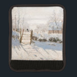 Claude Monet - The Magpie Luggage Handle Wrap<br><div class="desc">The Magpie / La Pie - Claude Monet,  Oil on Canvas, 1868-1869</div>