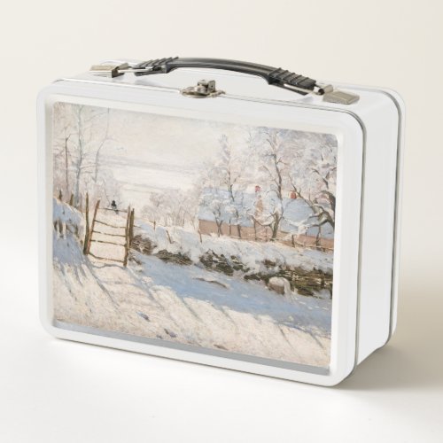 Claude Monet _ The Magpie Metal Lunch Box