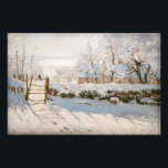 Claude Monet - The Magpie Photo Print<br><div class="desc">The Magpie / La Pie - Claude Monet,  Oil on Canvas, 1868-1869</div>