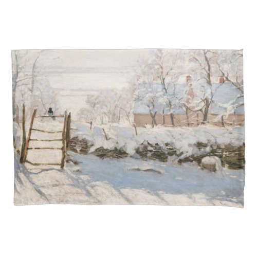 Claude Monet _ The Magpie Pillow Case