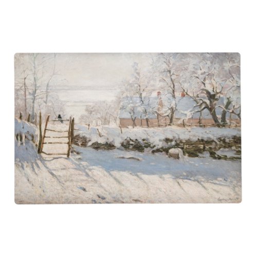 Claude Monet _ The Magpie Placemat