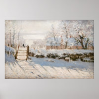 Claude Monet - The Magpie