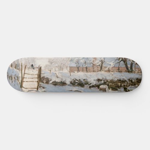 Claude Monet _ The Magpie Skateboard