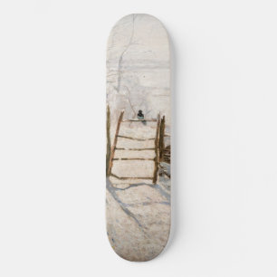 Claude Monet - The Magpie Skateboard