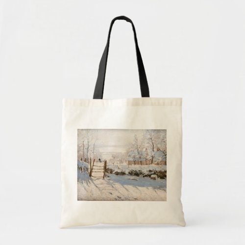 Claude Monet _ The Magpie Tote Bag