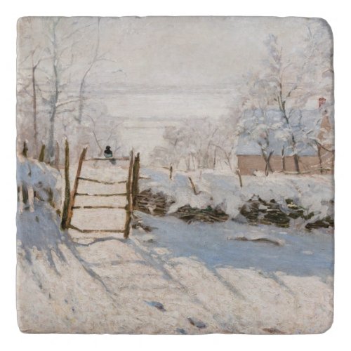 Claude Monet _ The Magpie Trivet