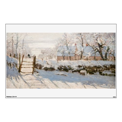 Claude Monet _ The Magpie Wall Decal