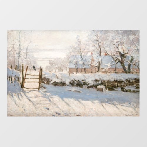 Claude Monet _ The Magpie Wall Decal