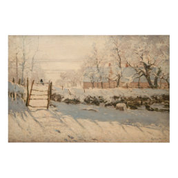 Claude Monet - The Magpie Wood Wall Art
