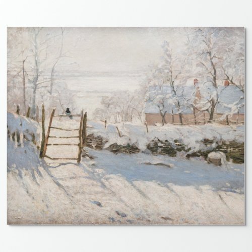 Claude Monet _ The Magpie Wrapping Paper