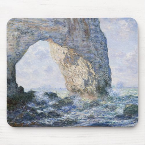 Claude Monet  The Manneporte Etretat Mouse Pad