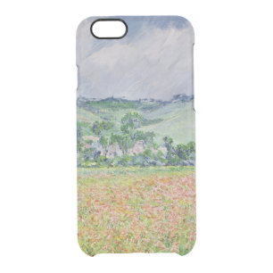 Claude Monet   The Poppy Field near Giverny, 1885 Clear iPhone 6/6S Case