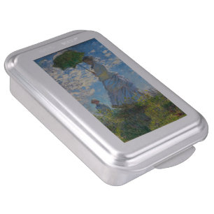 Claude Monet - The Promenade, Woman with a Parasol Cake Pan