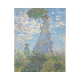 Claude Monet - The Promenade, Woman with a Parasol Gallery Wrap