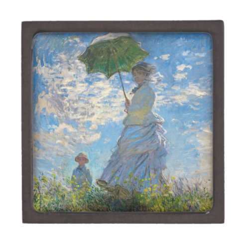 Claude Monet _ The Promenade Woman with a Parasol Gift Box