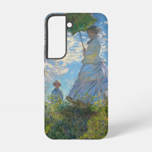 Claude Monet - The Promenade, Woman with a Parasol Samsung Galaxy S22 Case