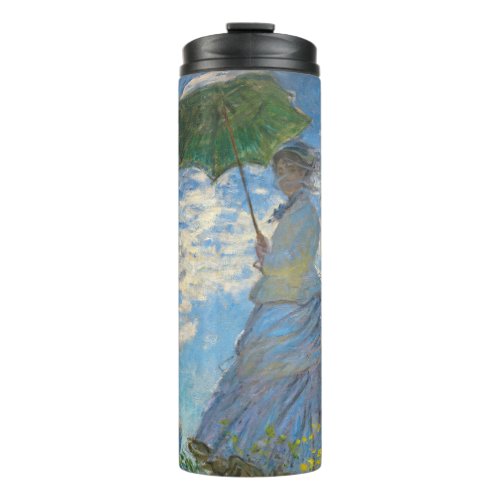 Claude Monet _ The Promenade Woman with a Parasol Thermal Tumbler