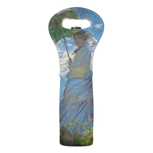 Claude Monet _ The Promenade Woman with a Parasol Wine Bag