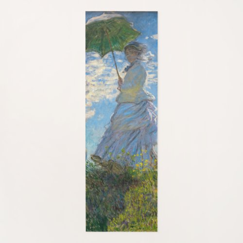 Claude Monet _ The Promenade Woman with a Parasol Yoga Mat