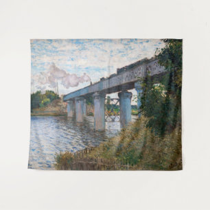 Claude Monet - The Railway Bridge at Argenteuil Tapestry