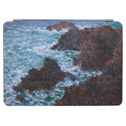 Claude Monet - The Rocks at Belle-Ile, Wild Coast iPad Air Cover