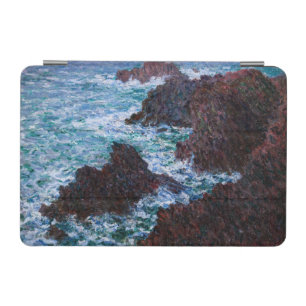 Claude Monet - The Rocks at Belle-Ile, Wild Coast iPad Mini Cover