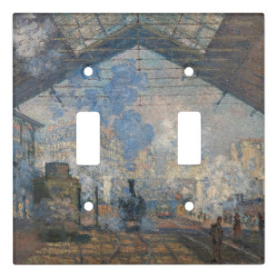 Claude Monet - The Saint-Lazare Station Light Switch Cover