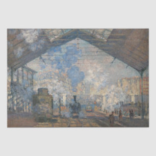 Claude Monet - The Saint-Lazare Station Tissue Paper