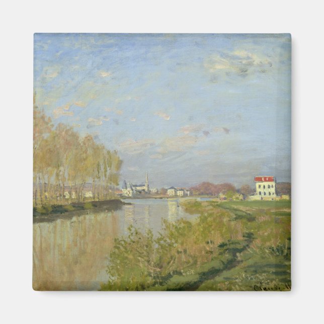 Claude Monet | The Seine at Argenteuil, 1873 Magnet (Front)