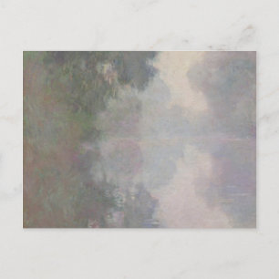 Claude Monet The Seine at Giverny, Morning Mists Postcard