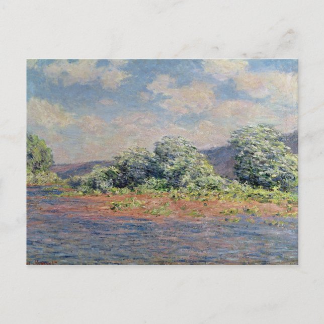 Claude Monet | The Seine at Port-Villez, c.1890 Postcard (Front)