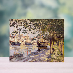 Claude Monet. The Seine at Rouen Acrylic Sign