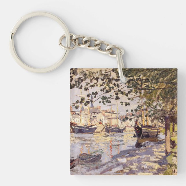Claude Monet. The Seine at Rouen Keychain (Front)