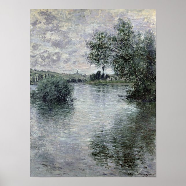 Claude Monet | The Seine at Vetheuil, 1879 Poster (Front)