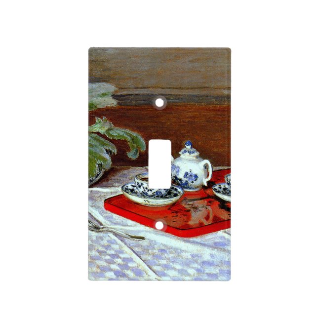 Claude Monet - The Tea Set, Light Switch Cover (Front)