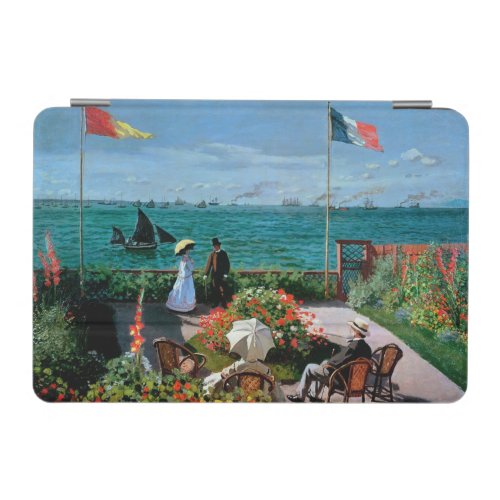 Claude Monet  The Terrace at Sainte_Adresse 1867 iPad Mini Cover