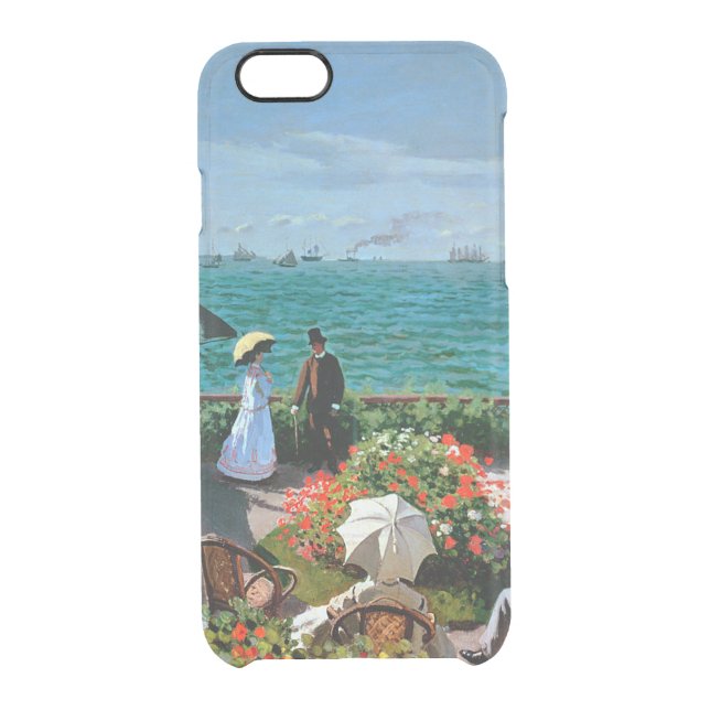 Claude Monet | The Terrace at Sainte-Adresse, 1867 Uncommon iPhone Case (Back)