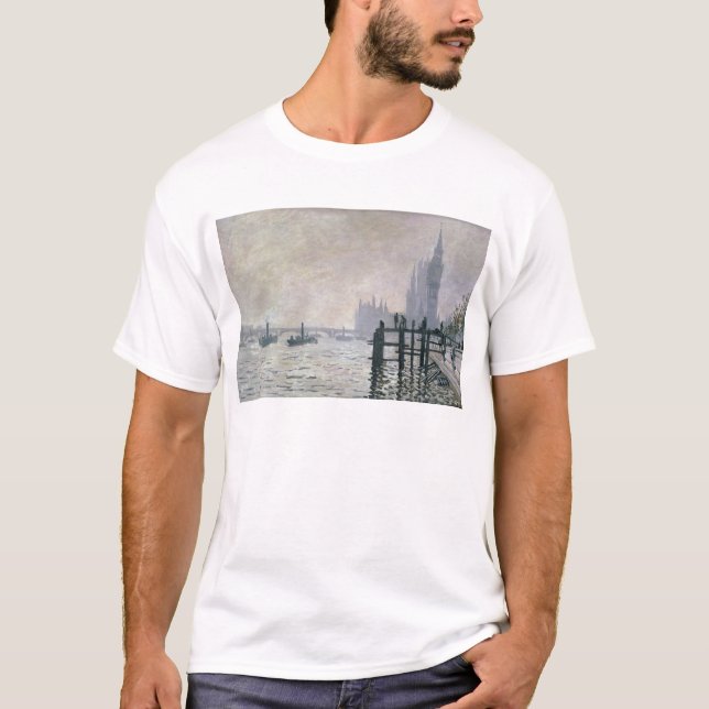 Claude Monet | The Thames below Westminster T-Shirt (Front)