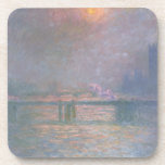 Claude Monet | The Thames with Charing Cross Drink Coaster<br><div class="desc">Image:122623  The Thames with Charing Cross bridge,  1903 (oil on canvas). Monet,  Claude (1840-1926). Private Collection.  Art,  Fine Art.</div>