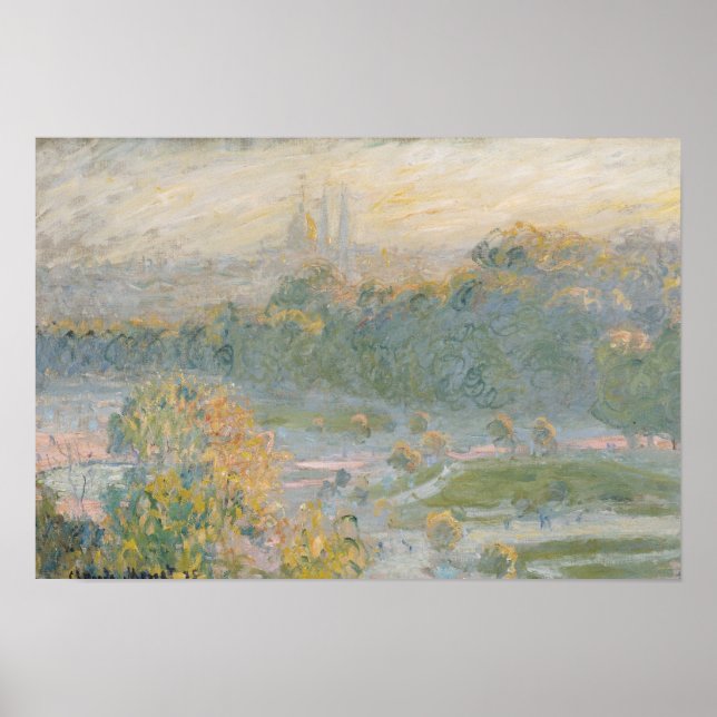 Claude Monet | The Tuileries  1875 Poster (Front)