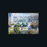 Claude Monet - The Tuileries Gardens Canvas Print<br><div class="desc">The Tuileries Gardens / Les Tuileries - Claude Monet,  1876</div>