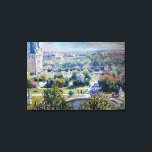 Claude Monet - The Tuileries Gardens Canvas Print<br><div class="desc">The Tuileries Gardens / Les Tuileries - Claude Monet,  1876</div>