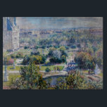 Claude Monet - The Tuileries Gardens Cutting Board<br><div class="desc">The Tuileries Gardens / Les Tuileries - Claude Monet,  1876</div>