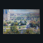 Claude Monet - The Tuileries Gardens Doormat<br><div class="desc">The Tuileries Gardens / Les Tuileries - Claude Monet,  1876</div>