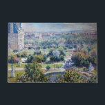 Claude Monet - The Tuileries Gardens Doormat<br><div class="desc">The Tuileries Gardens / Les Tuileries - Claude Monet,  1876</div>