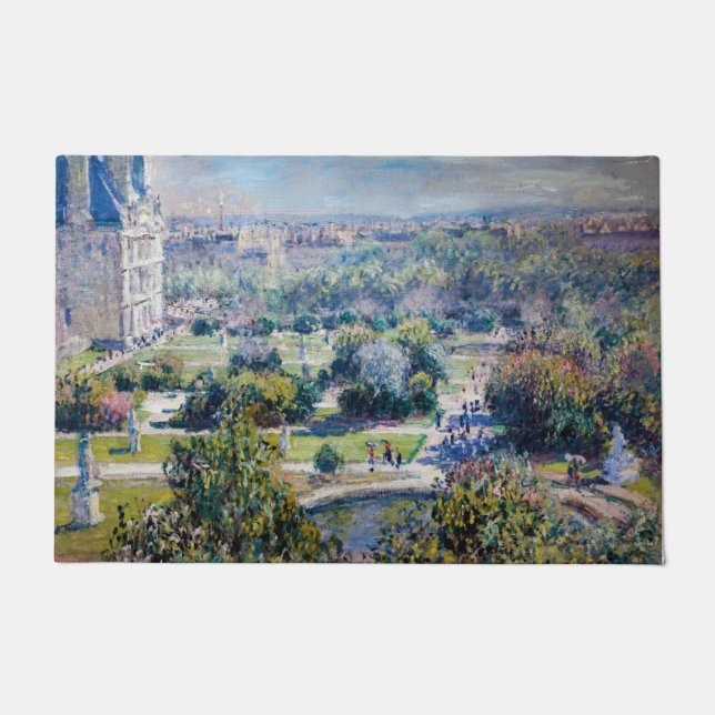 Claude Monet - The Tuileries Gardens Doormat (Front)