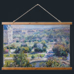 Claude Monet - The Tuileries Gardens Hanging Tapestry<br><div class="desc">The Tuileries Gardens / Les Tuileries - Claude Monet,  1876</div>
