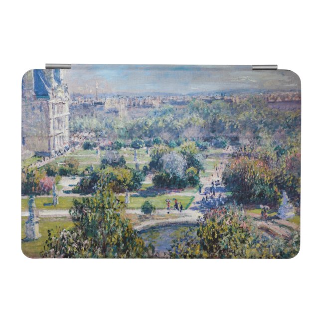 Claude Monet - The Tuileries Gardens iPad Mini Cover (Horizontal)