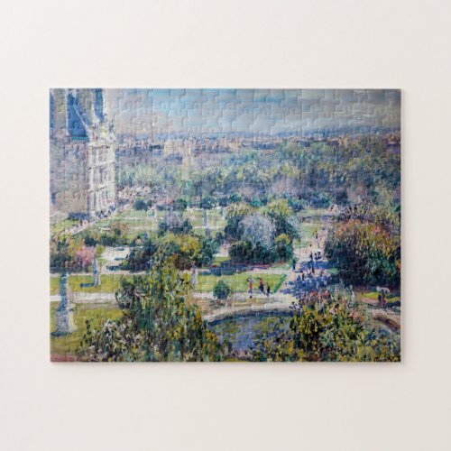 Claude Monet _ The Tuileries Gardens Jigsaw Puzzle